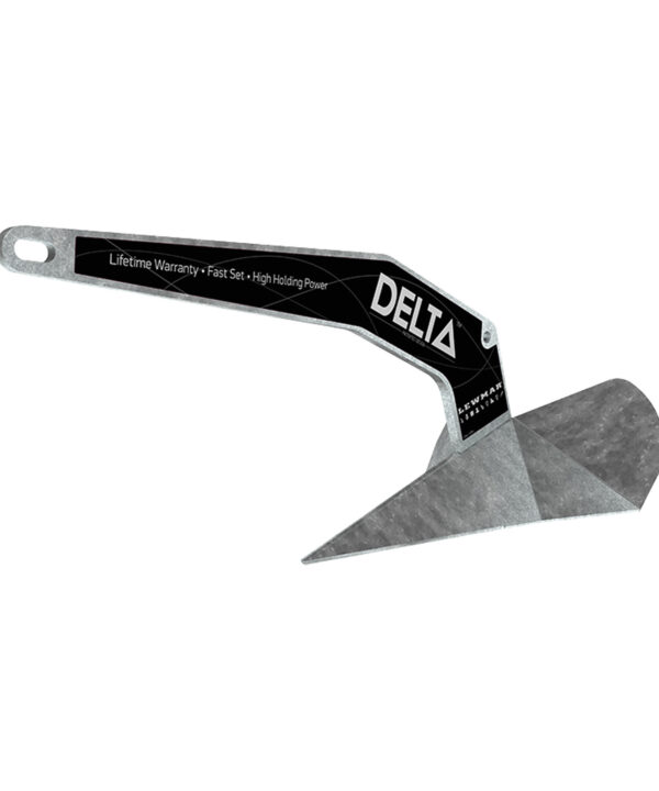 Delta Galvanised Anchor — Weight: 4kg/9lb