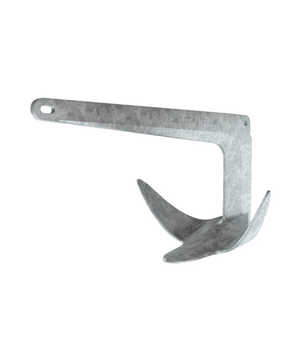 Claw Galvanised Anchor — Weight: 30kg/66lb