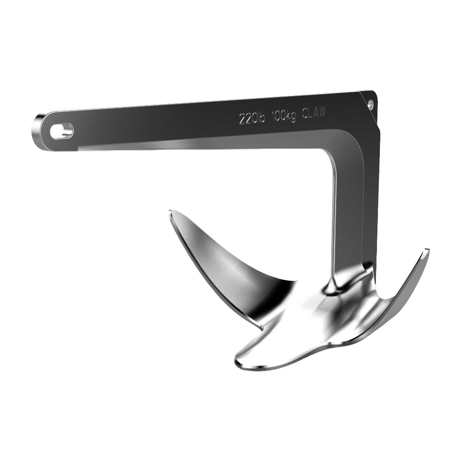 Claw Stainless Steel Anchor — Weight: 30kg/66lb
