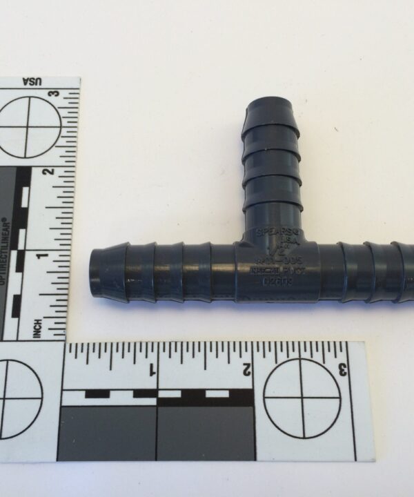 1/2” PVC BARBED INSERT TEE 1401-005