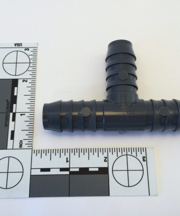 3/4” PVC BARBED INSERT TEE 1401-007