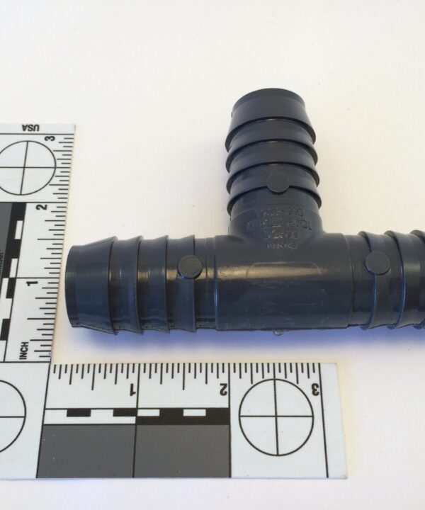 1″ PVC BARBED INSERT TEE 1401-010