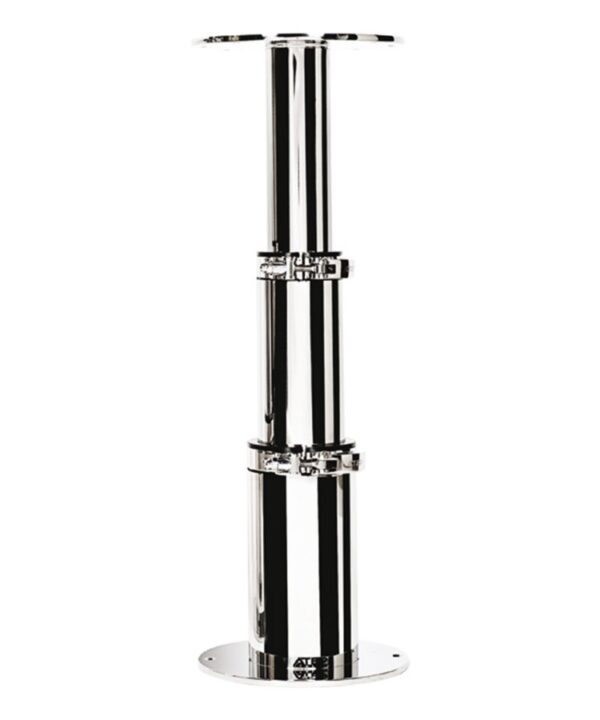 MANUAL TABLE PEDESTAL IN SS 20.0030BS/INOX