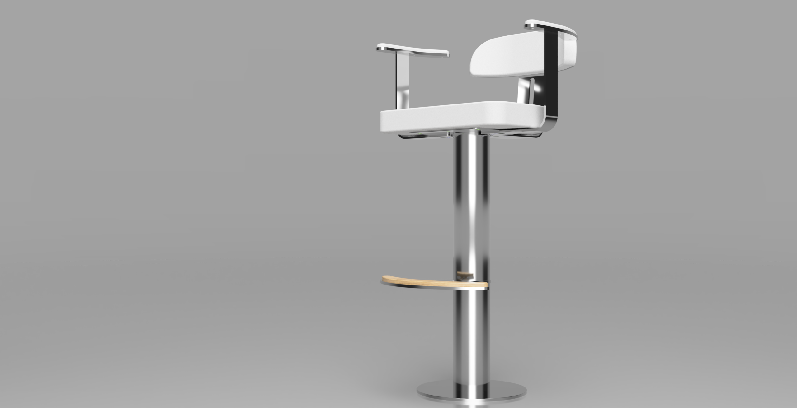 STAINLESS STOOL / 20.BS105.ARM