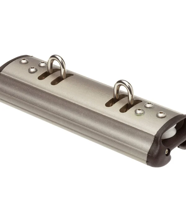 Traveller Car Double Shackle Take Off Internal Sheaves 2:1, for 20mm Track