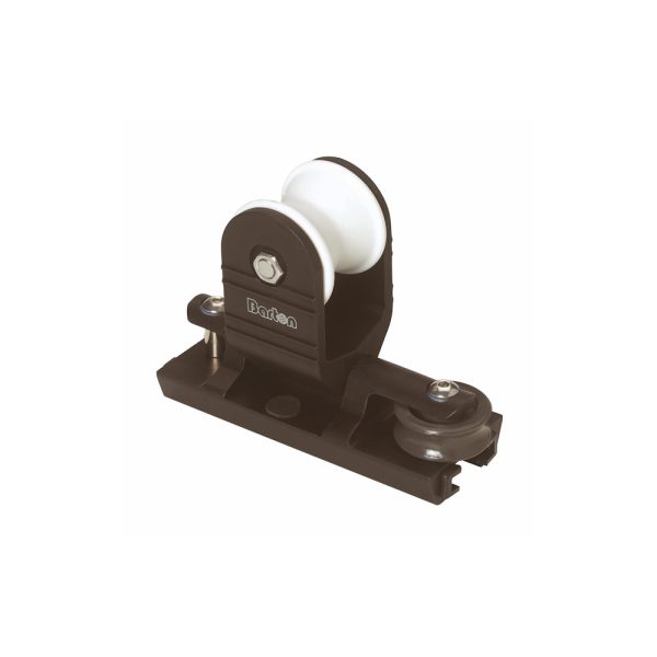 Towable Genoa Car 2:1 Purchase (20mm T Track) — Pa_colour: black
