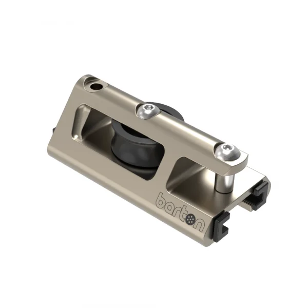 New Towable T Track End Fitting (25mm T Track) — Pa_colour: spectro anoidised
