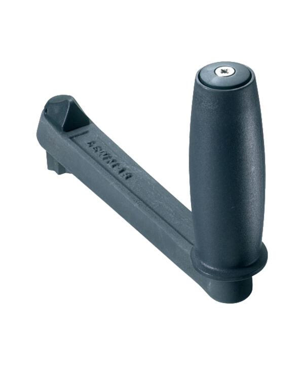 Lewmar Winch Handle — Variant: Locking, Power Grip | Size: 200mm (8″) | Finishes: Alloy