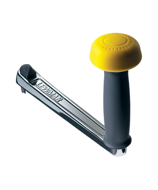 Lewmar Winch Handle — Variant: Locking, Power Grip | Size: 250mm (10″) | Finishes: Chrome