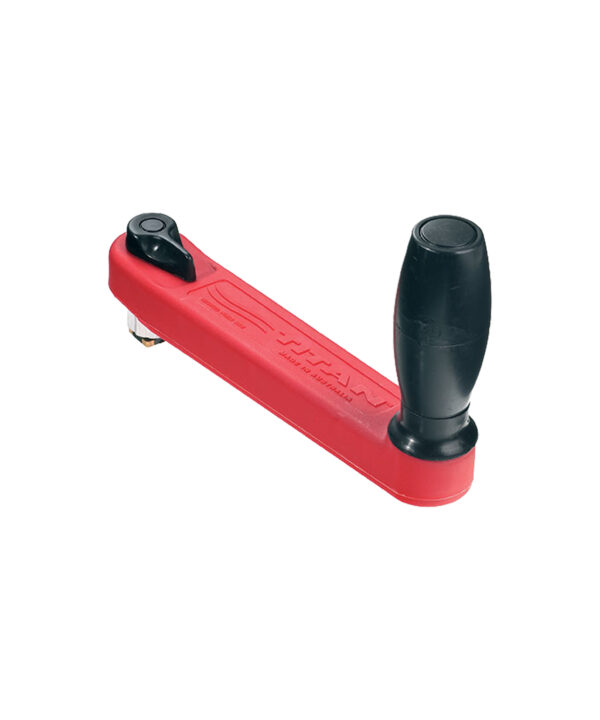 Titan Winch Handles — Variant: Locking | Size: 250mm (10") | Finishes: Red