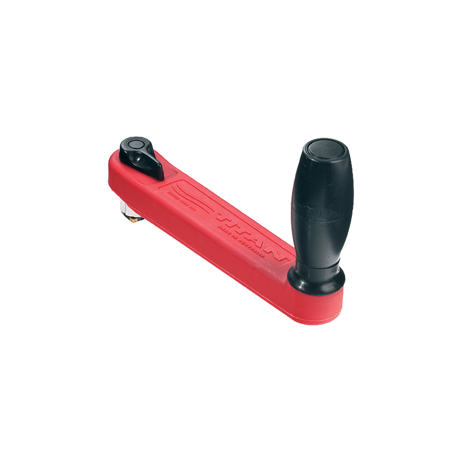 Titan Winch Handles — Variant: Locking | Size: 250mm (10") | Finishes: Red