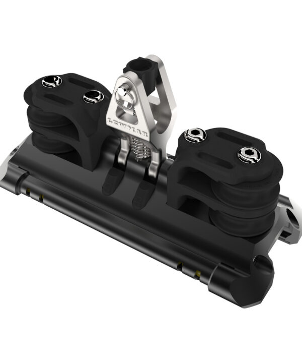 TB Car With Upstand & 2 Double CL Sheaves — Size: Size 1
