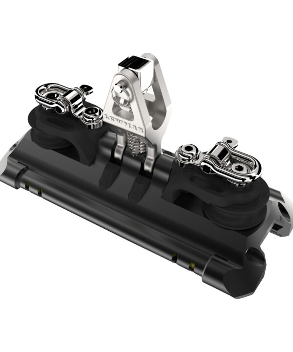 TB Car With Upstand, 1 Pair CL Sheaves & Becket — Size: Size 1