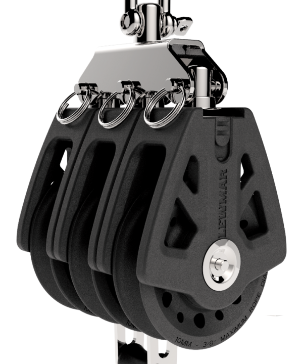 60MM SYNC BLOCK TRIPLE BKT BLK
