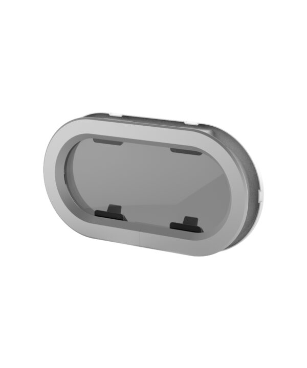 New Standard Portlight — Size: Size 1 (Round End) | Opening: Yes | Finishes: Silver