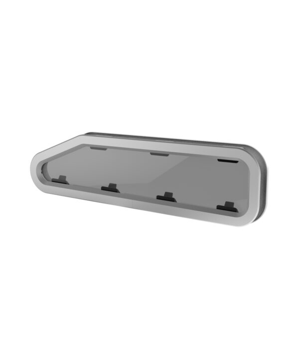 New Standard Portlight — Size: Size 44L | Opening: Yes | Finishes: Silver