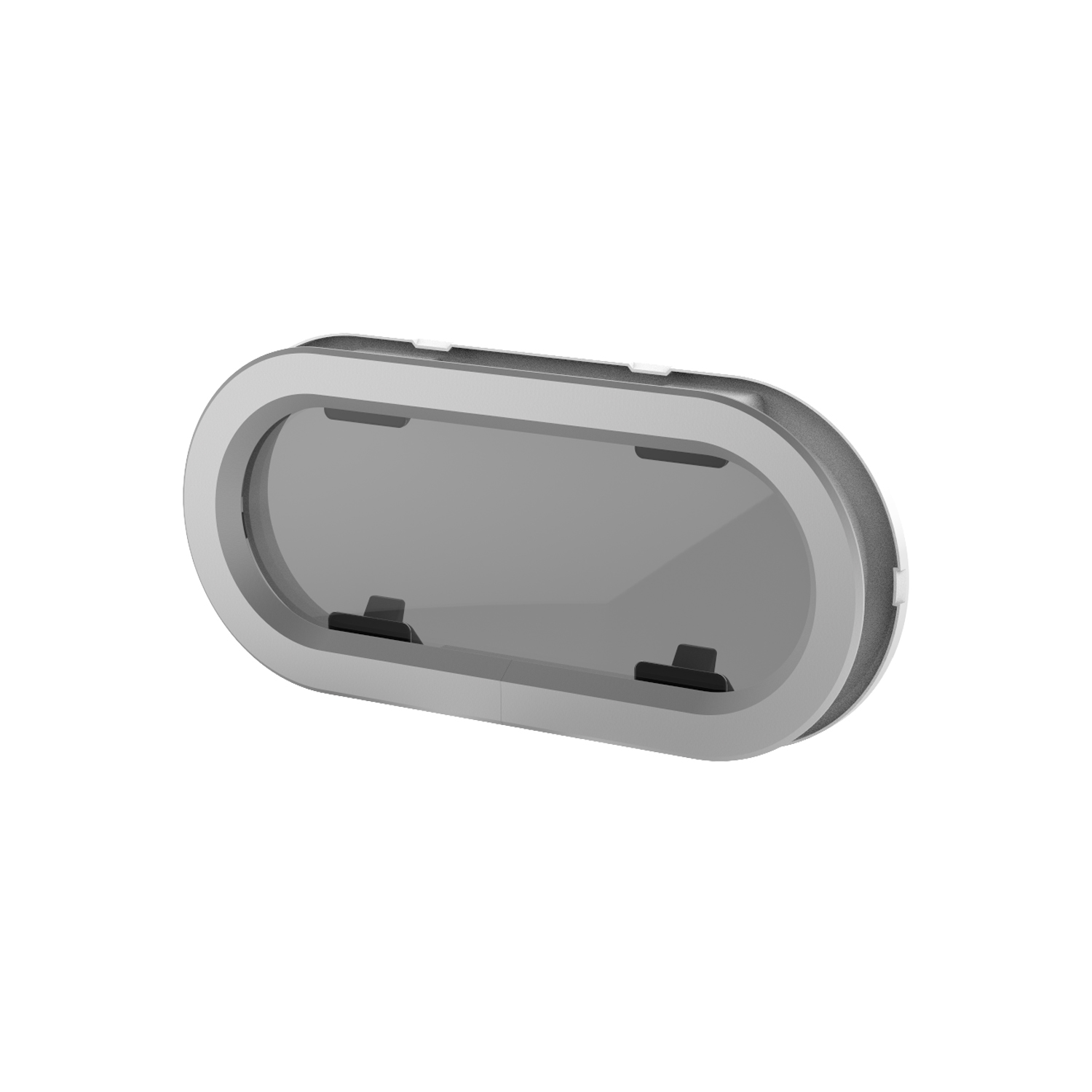 New Standard Portlight — Size: Size 7 (Round End) | Opening: Yes | Finishes: Silver