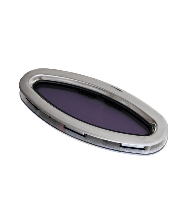 Stainless Steel Portlight — Size: Size 8 | Opening: No