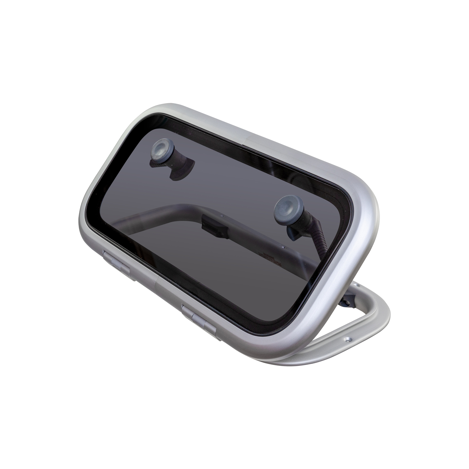 Low Profile Hatch — Size: Size 41 | Colour: Grey | Cut Outs: None | Variant: Friction Lever