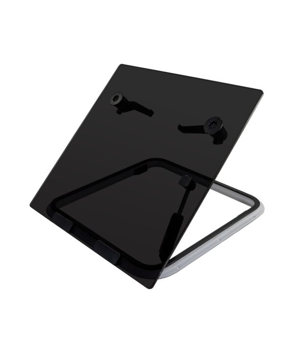Flush 3G Hatch — Size: Size 44 | Colour: Dark Grey | Variant: Bi-Square