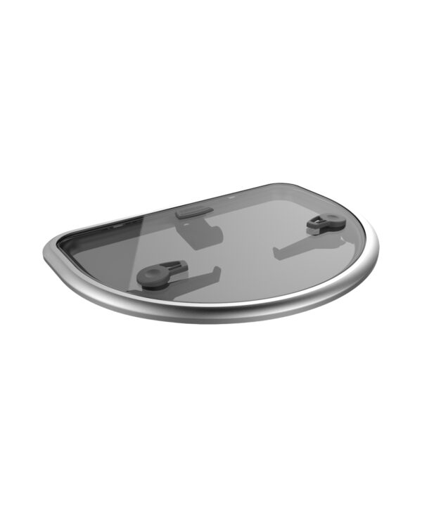 Low Profile Hatch — Size: Size 51 | Colour: Grey | Cut Outs: None | Variant: Friction Lever