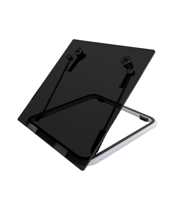 Flush 3G Hatch — Size: Size 60 | Colour: Dark Grey | Variant: Bi-Square