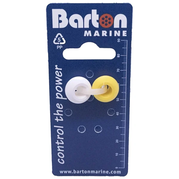 Rope Stoppers – Parrel Beads (4mm) — Pa_colour: yellow and white