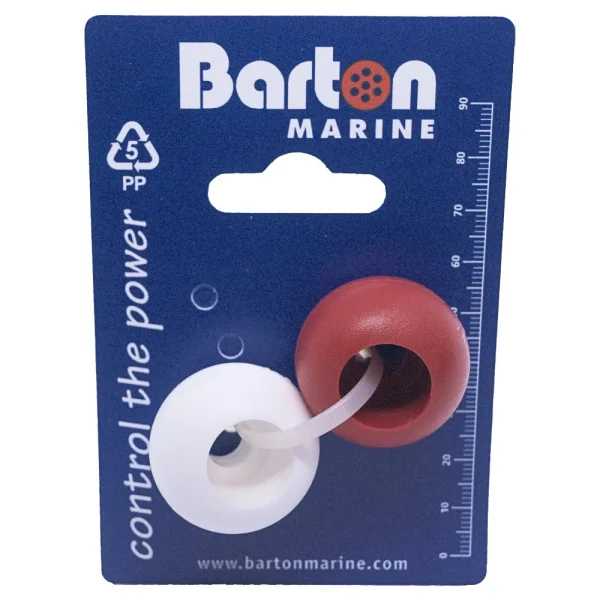 Rope Stoppers – Parrel Beads (8mm) — Pa_colour: red and white