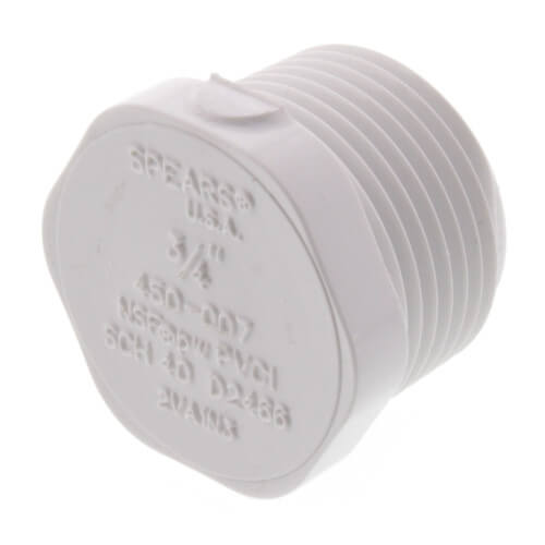 3/4″ MIPT SCH 40 PLUG
