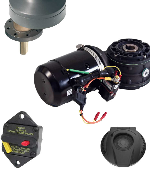 Ocean Winch Electric Conversion Kits — Size: 40ST