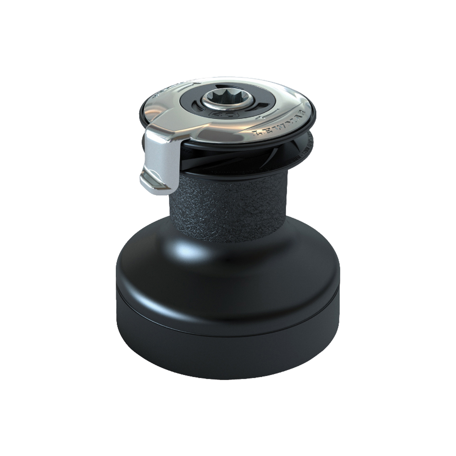 EVO Self Tailing Winch — Size: 15ST | Finishes: Alloy Black
