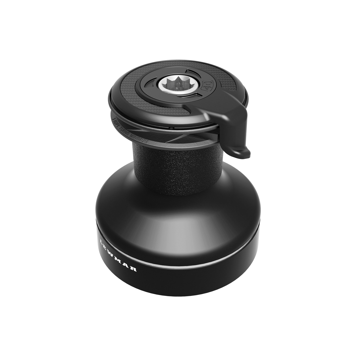 EVO Race Self Tailing Winch — Size: 30ST | Finishes: Alloy Black