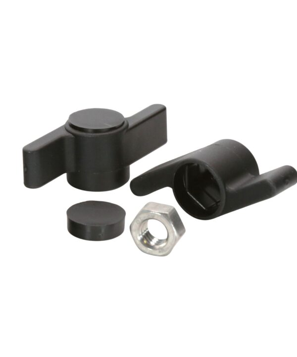 Plastic WIngnut Adaptors for M5 Nuts 52160 Pack of Two