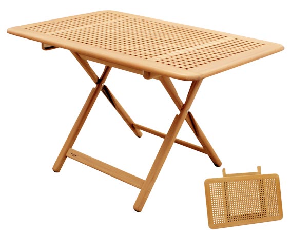 Table in massif teak