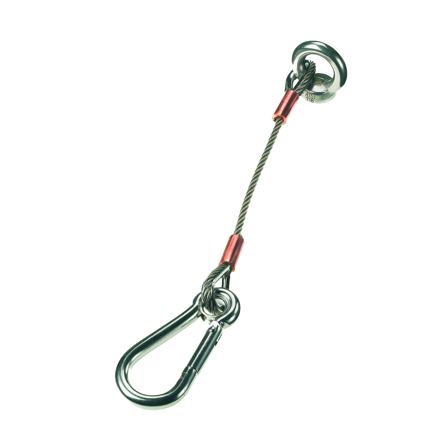 Anchor Safety Lanyards — Size: 4mm Wire