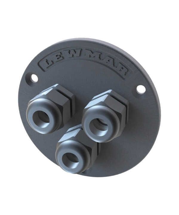 Windlass Cable Gland Bulkhead Fitting — Variant: 3 Gland