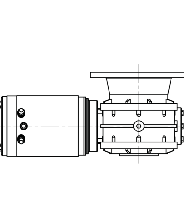 V-Series Motor Gearbox — Size: V6 | Variant: N/A | Motor Gearbox: Standard | Power Source: 24V | Wattage: N/A