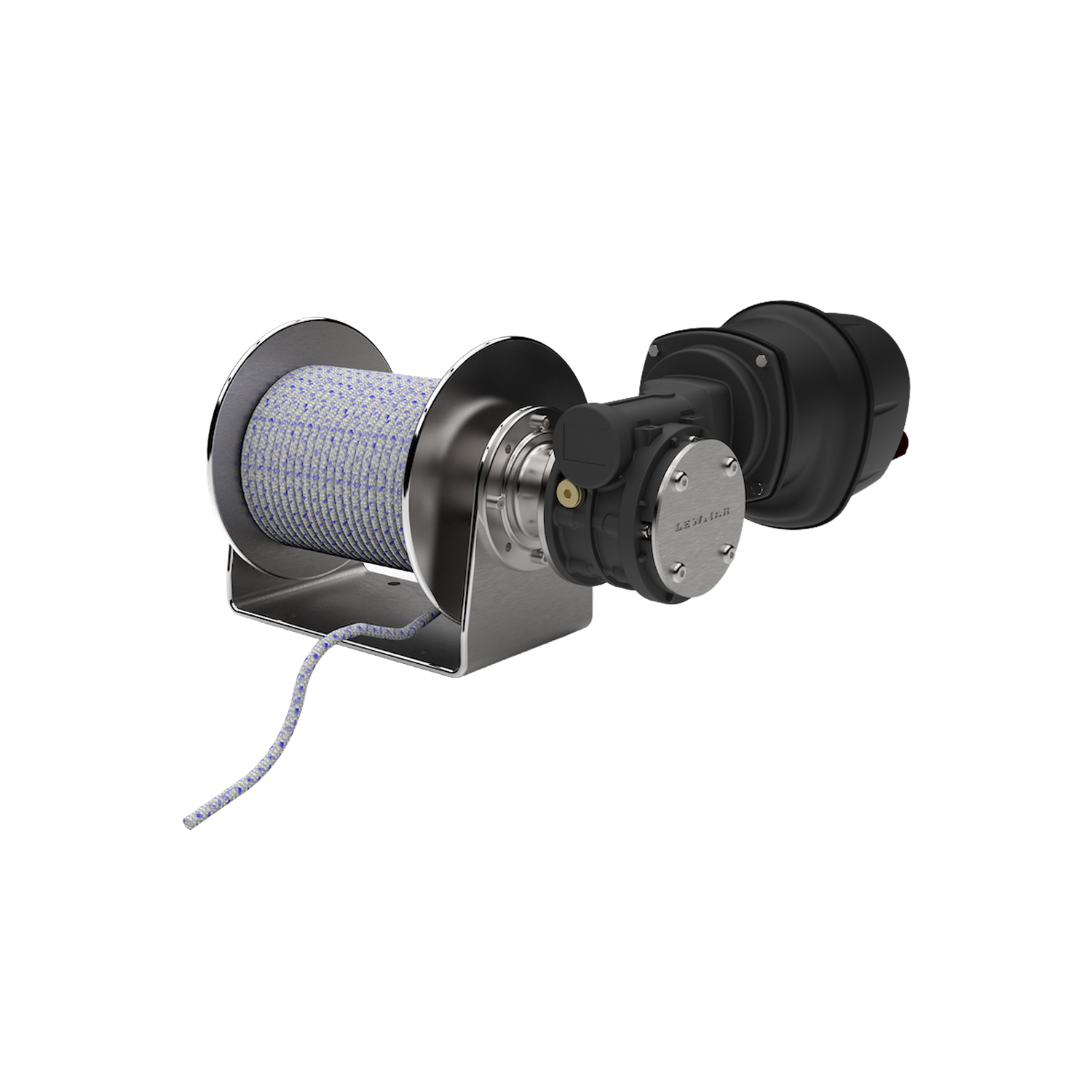 Drum Windlass — Size: Small | Chain Size: 6-7mm (1/4″),8-10mm (5/16″-3/8″) | Configuration: Small Free Fall