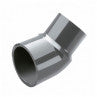 1″ SPIGOT x SOCKET SCH 80 STREET ELL 45°