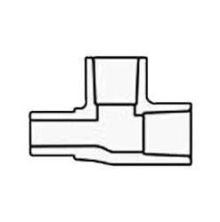 1 1/2″ CPVC SPIGOT x SOCKET x SOCKET SCH 80 STREET TEE