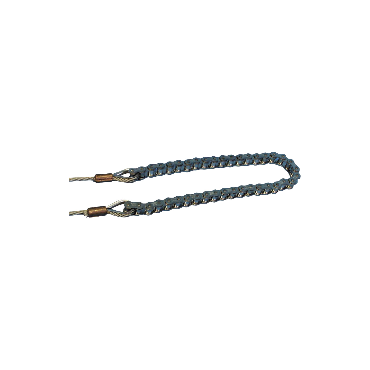 Steering Cable/Chain — Variant: Non Magnetic Stainless Steel Wire and Chain Assembly ANSI 50