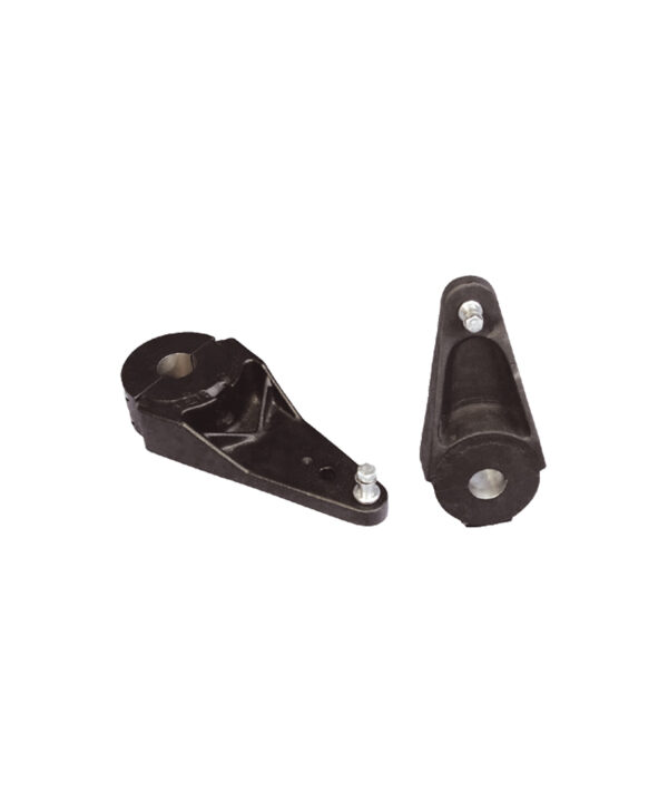 Tiller Lever — Variant: TL130 with 203mm/8″ working centers – 125mm/5″ max bore (25mm pilot bore)