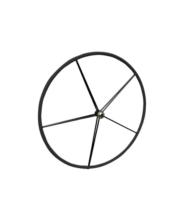 Fastnet Wheel — Wheel Cover: Hide Cover (Black) | Wheel Diameter: 1600mm (63″)