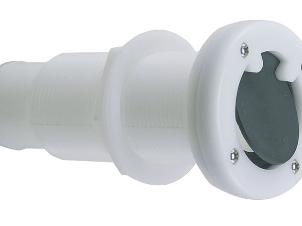 Thru-Hull Scupper for Mounting through Transom