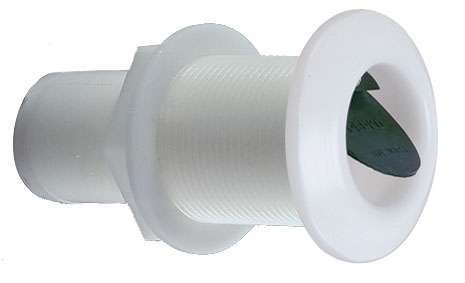 Thru-Hull Scupper for Mounting through Transom