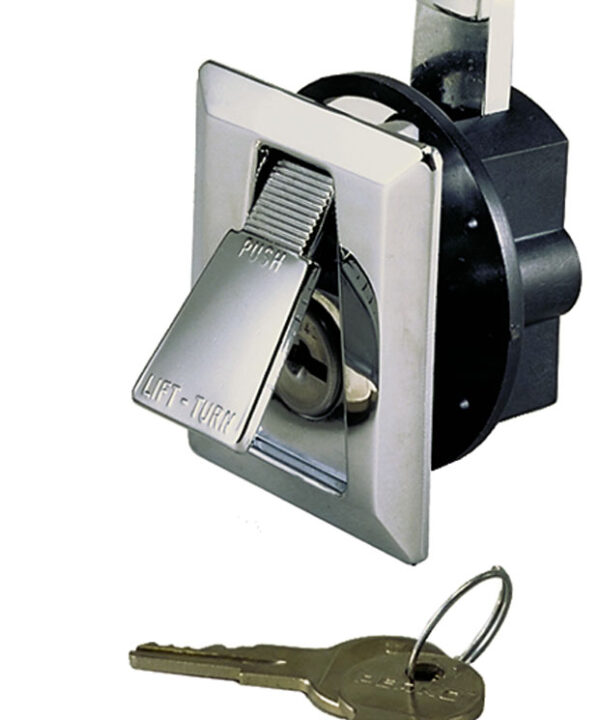 Flush Lock & Latch with 2 keys