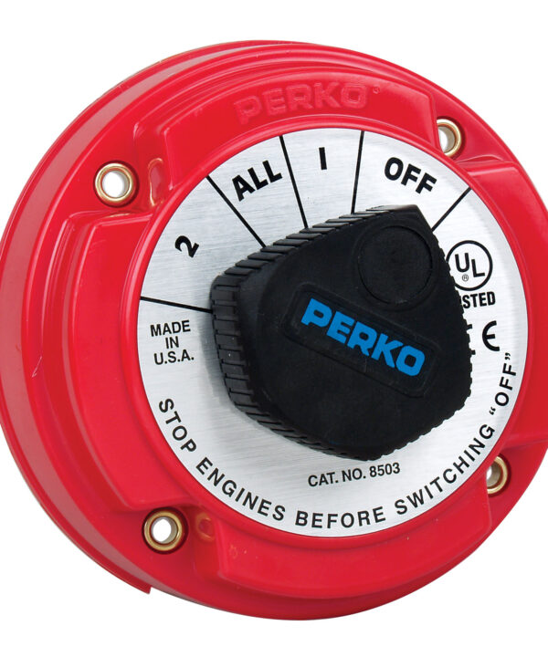 Medium Duty Battery Selector Switch with Alternator Field Disconnect