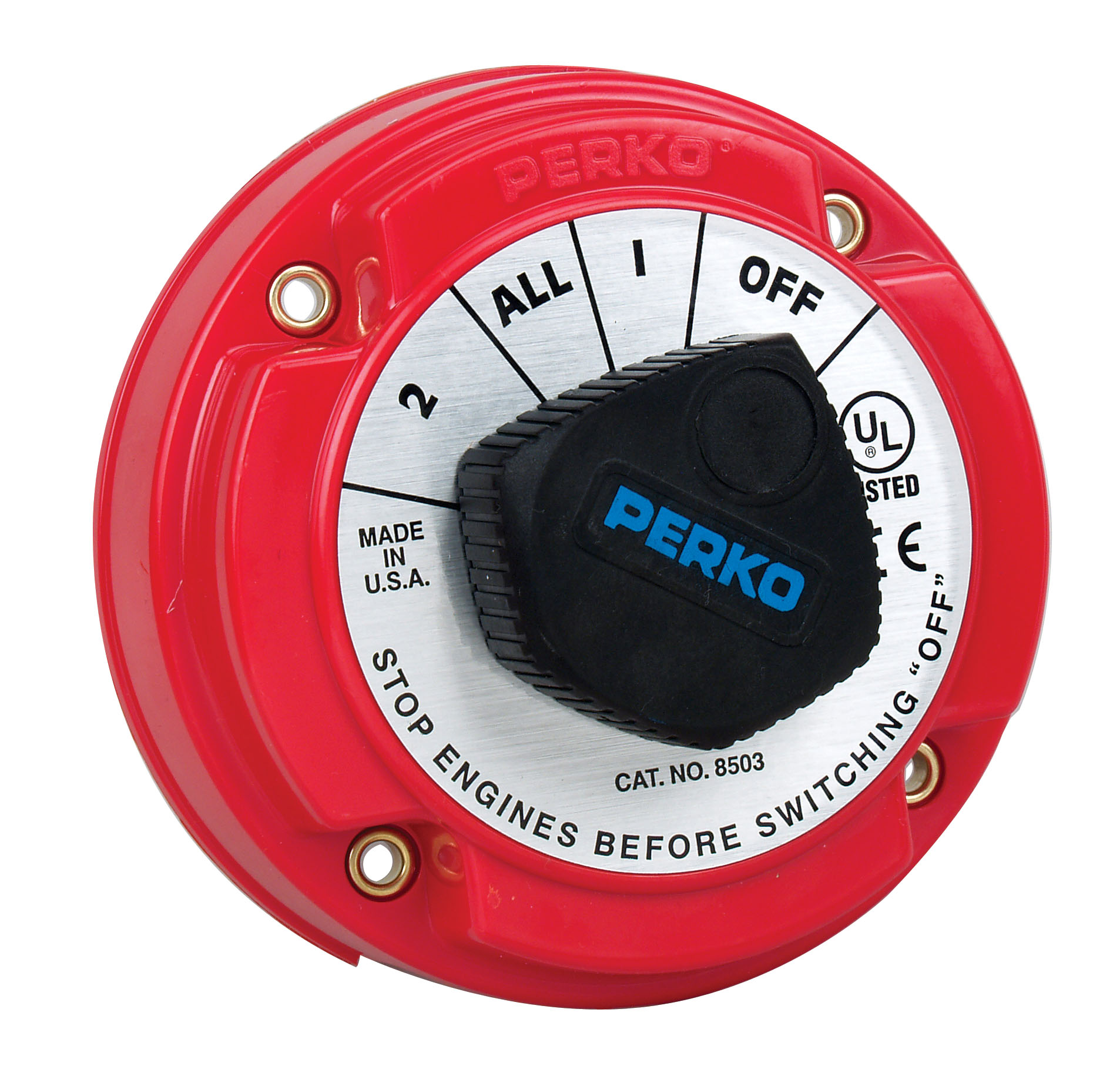 Medium Duty Battery Selector Switch with Alternator Field Disconnect