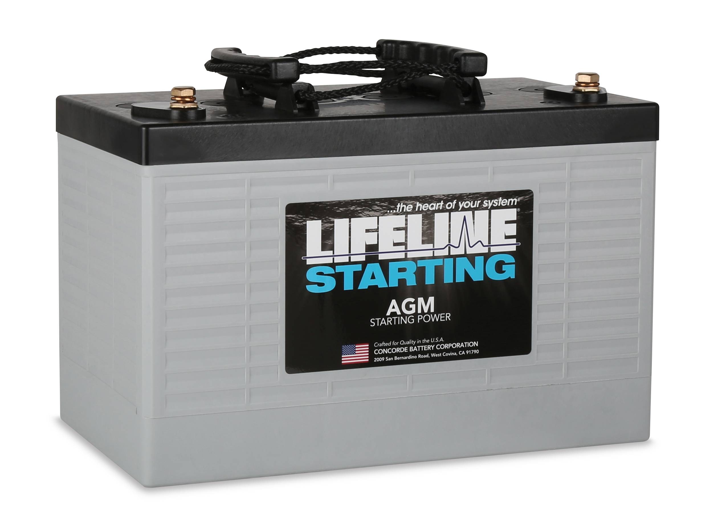 GPL-3100T AGM RV/Marine Battery