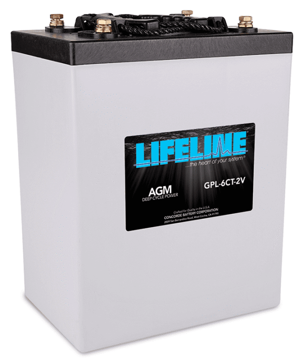 GPL-6CT-2V AGM Battery